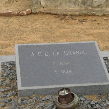GRANGE A.C.C., le 1890-1924