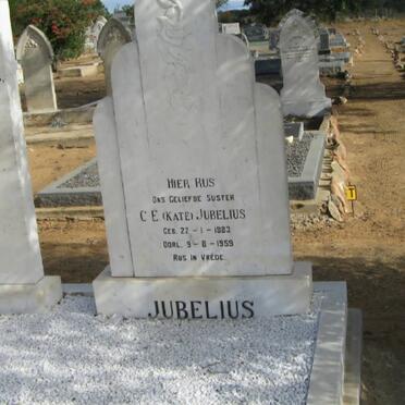 JUBELIUS C.E. 1883-1959