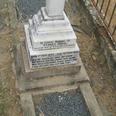 JONES Sydney Hugo 1882-1894