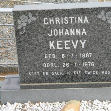 KEEVY Christina Johanna 1887-1976