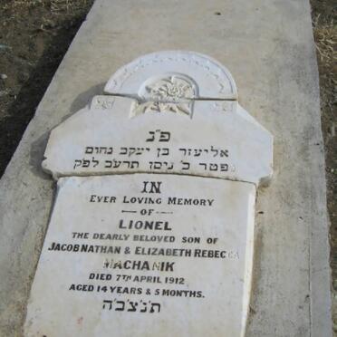 MACHANIK Lionel -1912 