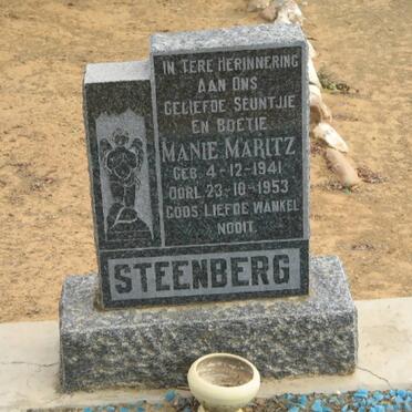 STEENBERG Manie Maritz 1941-1953