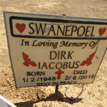 SWANEPOEL Dirk Jacobus 1948-2016