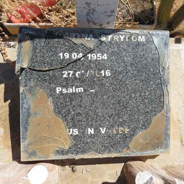 STRYDOM Maryna 1954-2016