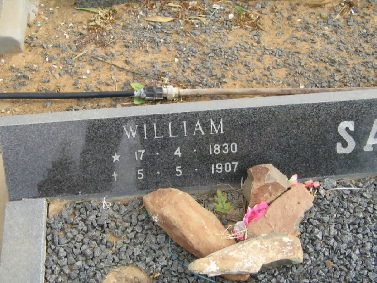 SAMUELS William 1830-1907 &amp; Cornelia J. OLIVIER 1850-1929