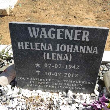 WAGENER Helena Johanna 1942-2012