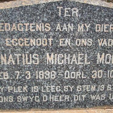 MOGGEE Ignatius Michael 1896-1951