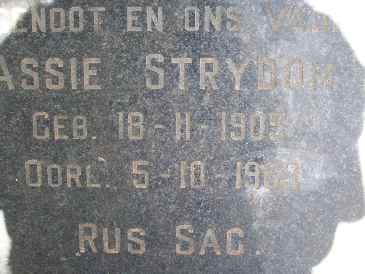 STRYDOM Assie 1905-1983