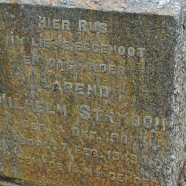 STRYDOM Barend Wilhelm 1901-1949