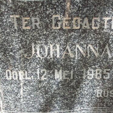 STRYDOM Simon -1964 &amp; Johanna -1965