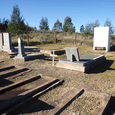 Eastern Cape, JOUBERTINA district, Farm 284, Nuweplaas, Du Preez farm cemetery