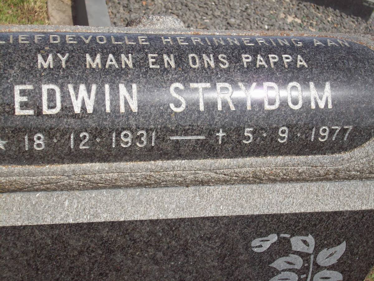 STRYDOM Edwin 1931-1977