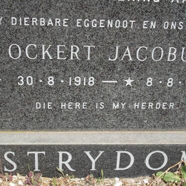 STRYDOM Ockert Jacobus 1918-1974