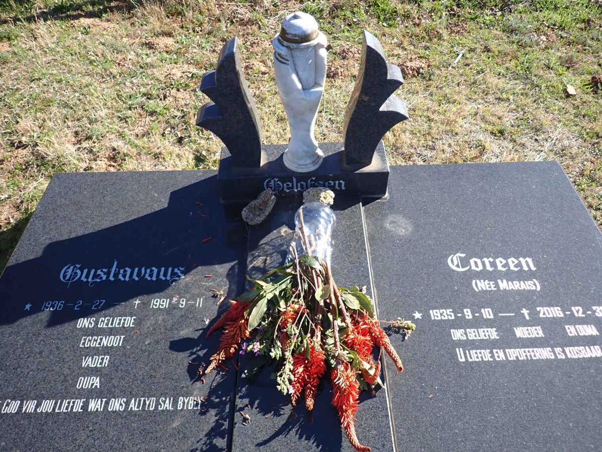 OELOFSEN Gustavaus 1936-1991 & Coreen MARAIS 1935-2016