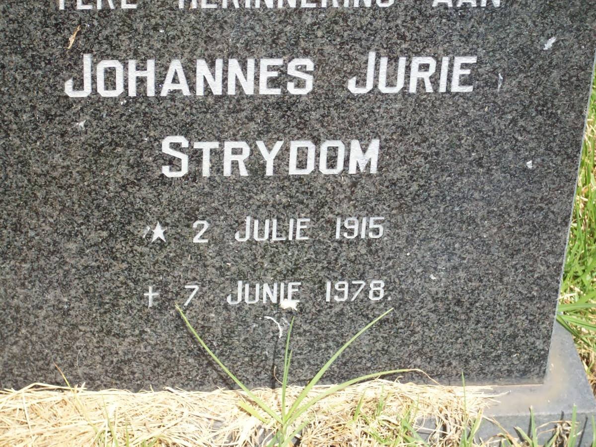 STRYDOM Johannes Jurie 1915-1978