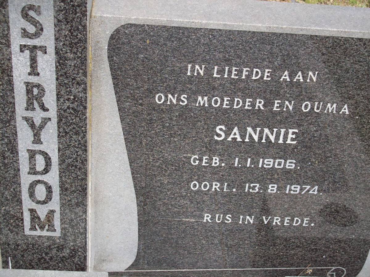 STRYDOM Sannie 1906-1974