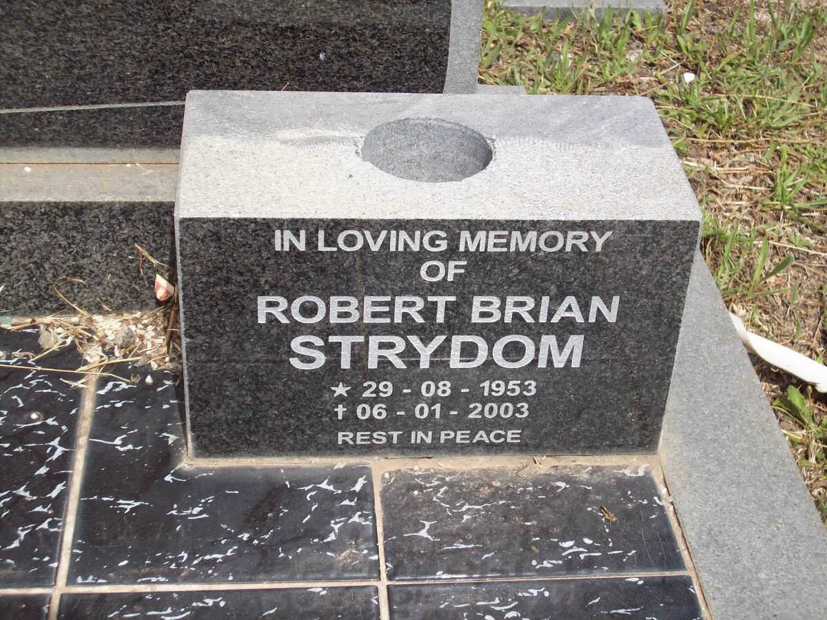 STRYDOM Robert Brian 1953-2003