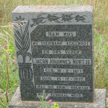 NORTJE Jacob Johannes 1871-1935