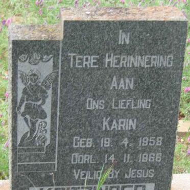 KRITZINGER Karin 1958-1966