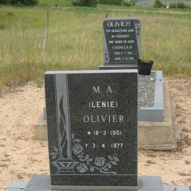 OLIVIER M.A. 1901-1977