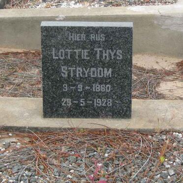 STRYDOM Lottie Thys 1880-1928