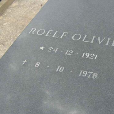 OLIVIER Roelf 1921-1978