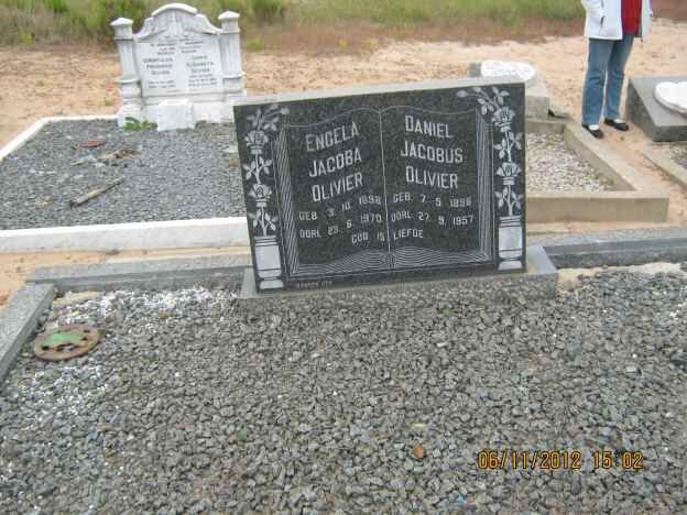 OLIVIER Daniel Jacobus 1896-1957 &amp; Engela Jacoba 1898-1970