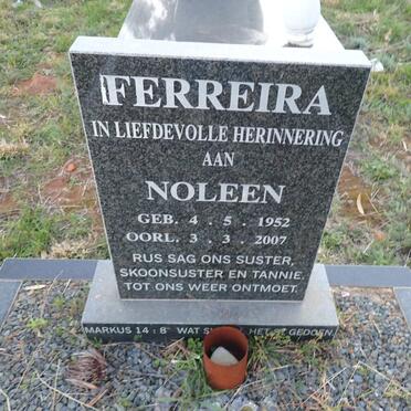 FERREIRA Noleen 1952-2007