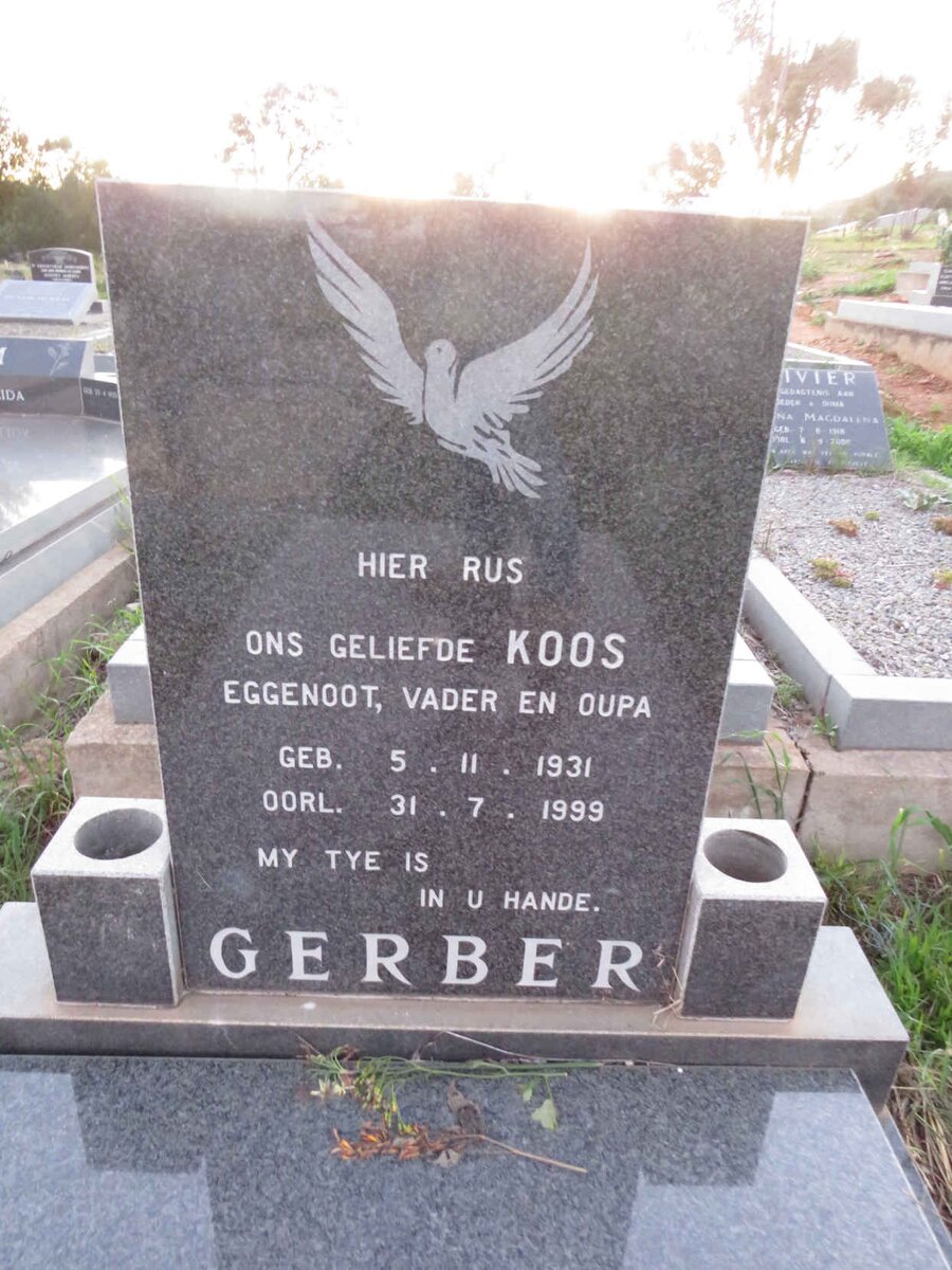 GERBER Koos 1931-1999