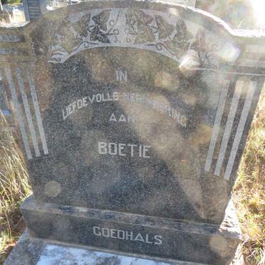 GOEDHALS Boetie