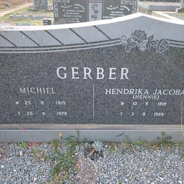 GERBER Michiel 1915-1978 & Hendrika Jacoba 1919-1999
