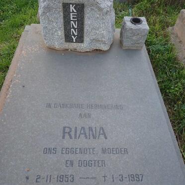 KENNY Riana 1953-1997