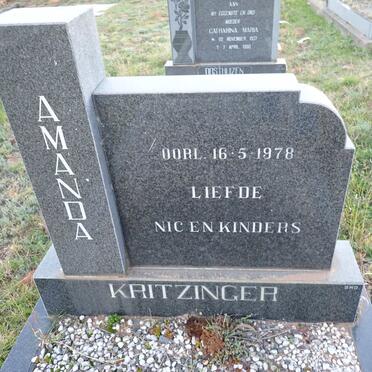 KRITZINGER Amanda -1978