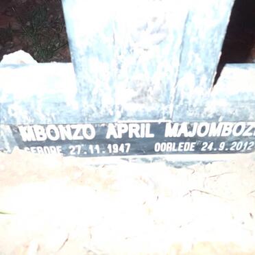 MAJOMBOZI Mbonzo April 1947-2012