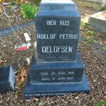OELOFSEN Roelof Petrus 1901-1962