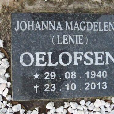 OELOFSEN Johanna Magdalena 1940-2013