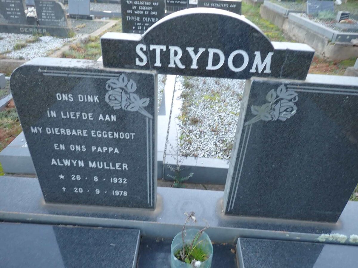 STRYDOM Alwyn Muller 1932-1978