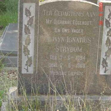 STRYDOM Alwyn Ignatius 1894-1960