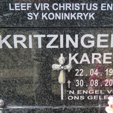 KRITZINGER Karen 1967-2009