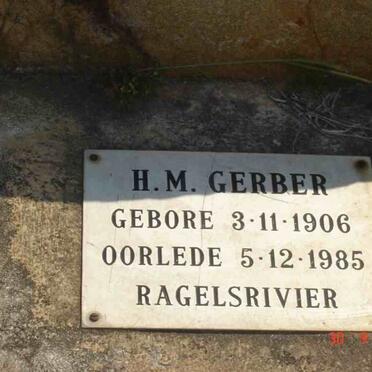 GERBER H.M. 1906-1985