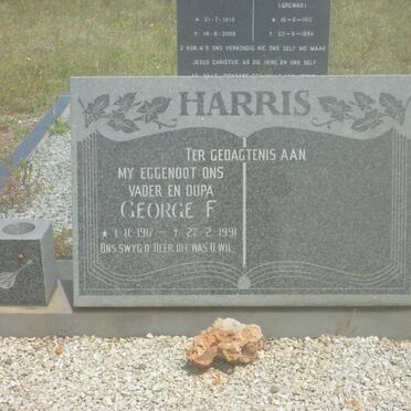 HARRIS George F. 1917-1991