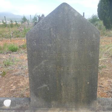 PIENAAR Susanna E. -1943