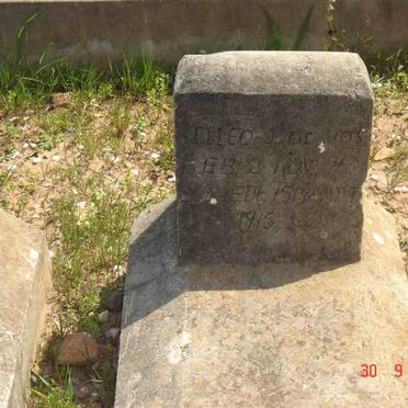 VOS Theo J., de 1913-1915