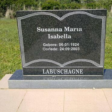 LABUSCHAGNE Susanna Maria Isabella 1924-2003