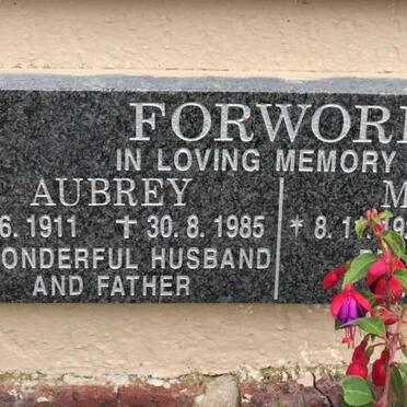 FORWORD Aubrey Leonard 1911-1985 &amp; Monica JEFFERIES 1928-2009