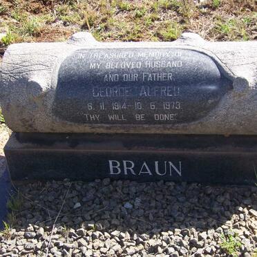 BRAUN George Alfred 1914-1973