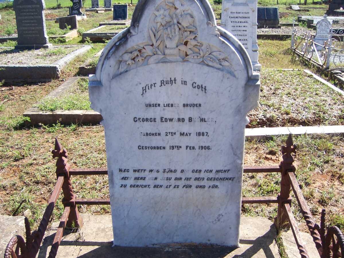 BUCHLER George Edward 1887-1906