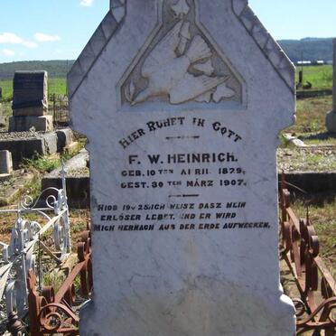 HEINRICH F.W. 1829-1907