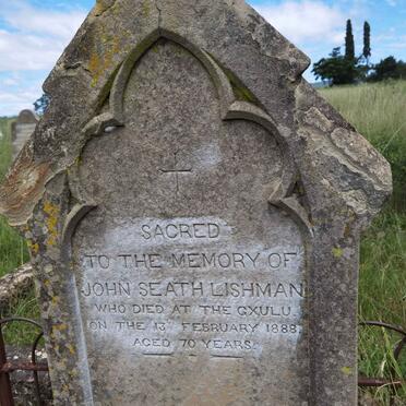 LISHMAN John Seath -1888