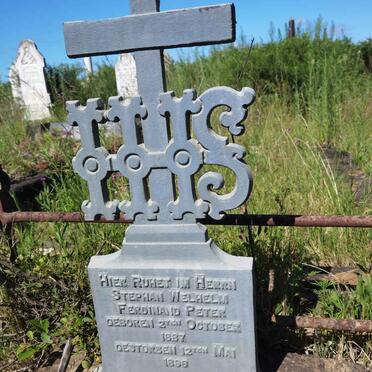 PETER Stephen Welhelm Ferdinand 1887-1896